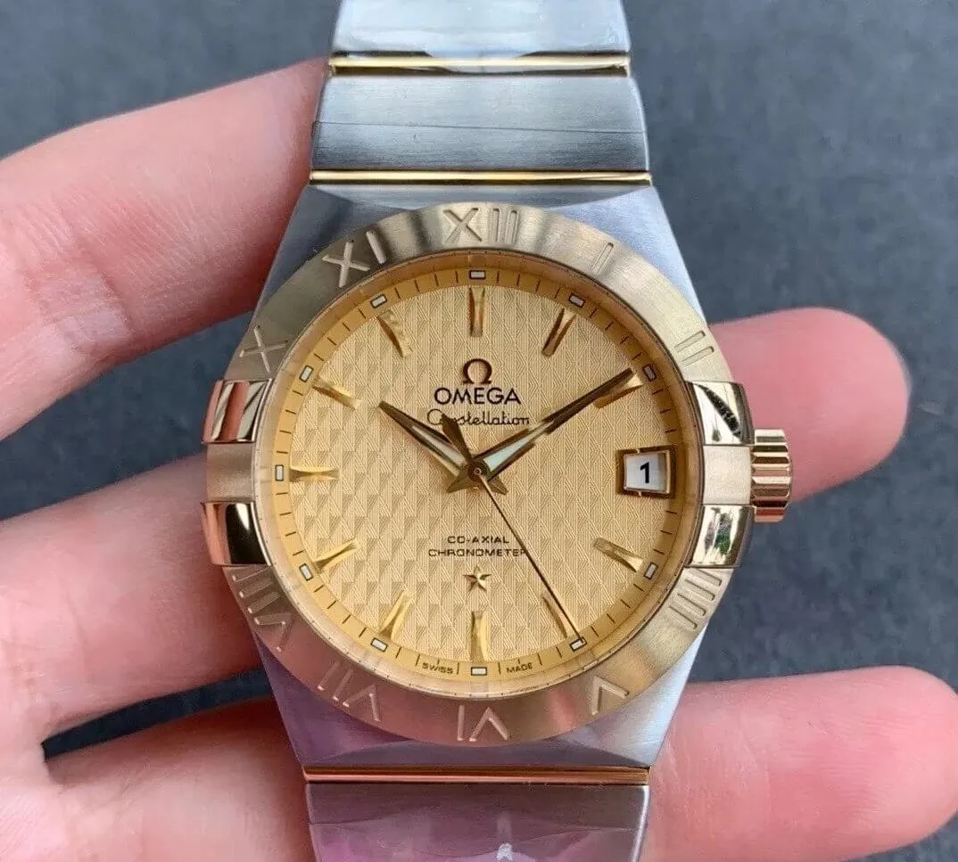 Omega Constellation 123.20.38.21.08.002 VS Factory 1:1 Best Edition Replica Watch Silver Strap